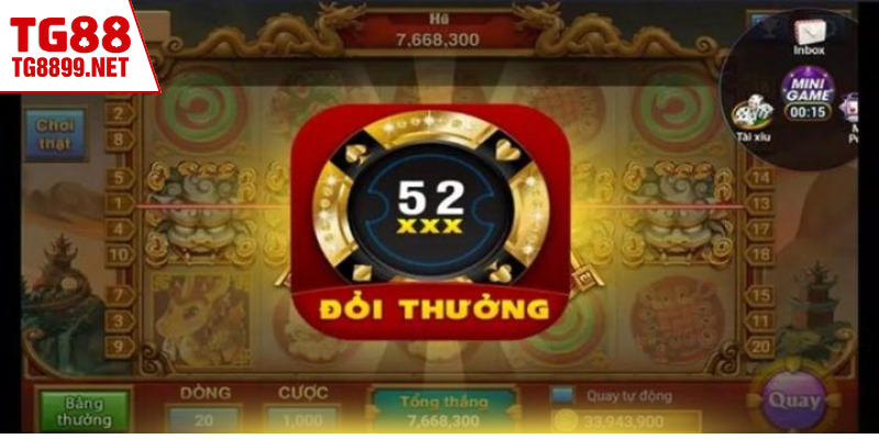 Tỷ lệ thưởng và hiệu ứng nổ hũ